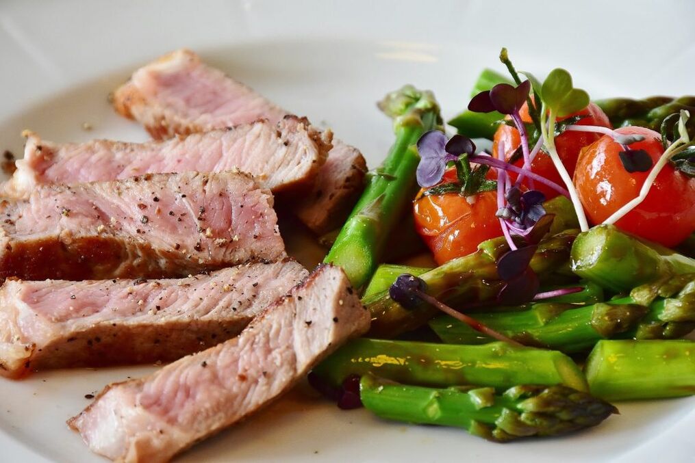 Viande avec légumes